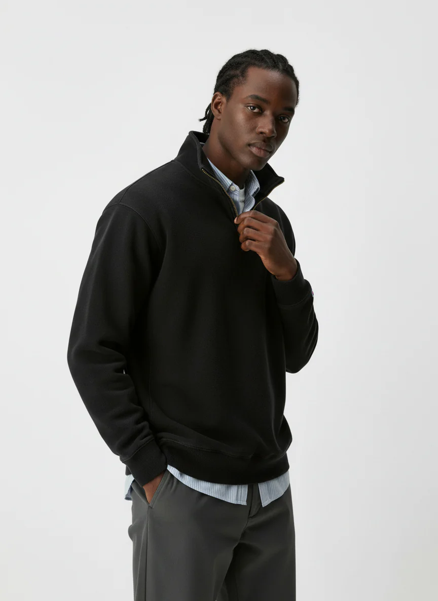 Old Money Sweatshirt // Black
